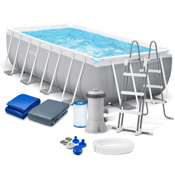 Amusez vous avec la piscine hors-sol tubulaire Intex 🥇