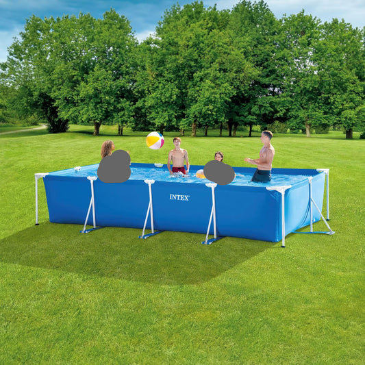 Piscine Metal Frame Rectangulaire 💯
