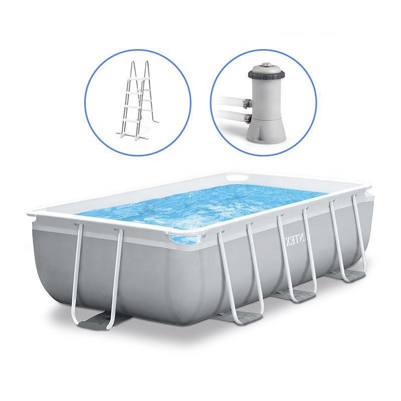 Amusez vous avec la piscine hors-sol tubulaire Intex 🥇